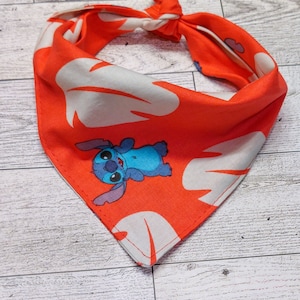 NEW!  Lilo & Stitch ~ Dog Bandana ~ Disney Dog Bandana ~ Stitch Dog Bandana ~ Cat Bandana ~ Disney ~ Stitch ~ Disney Cat Bandana ~ Stitch ~