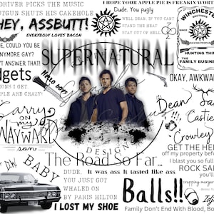 Supernatural Tumbler Wrap - Sublimation