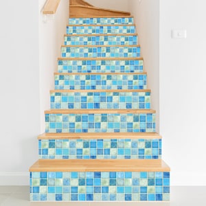 Step Risers Accents - Peel and Stick Vinyl Decals for Stairs - Etsy