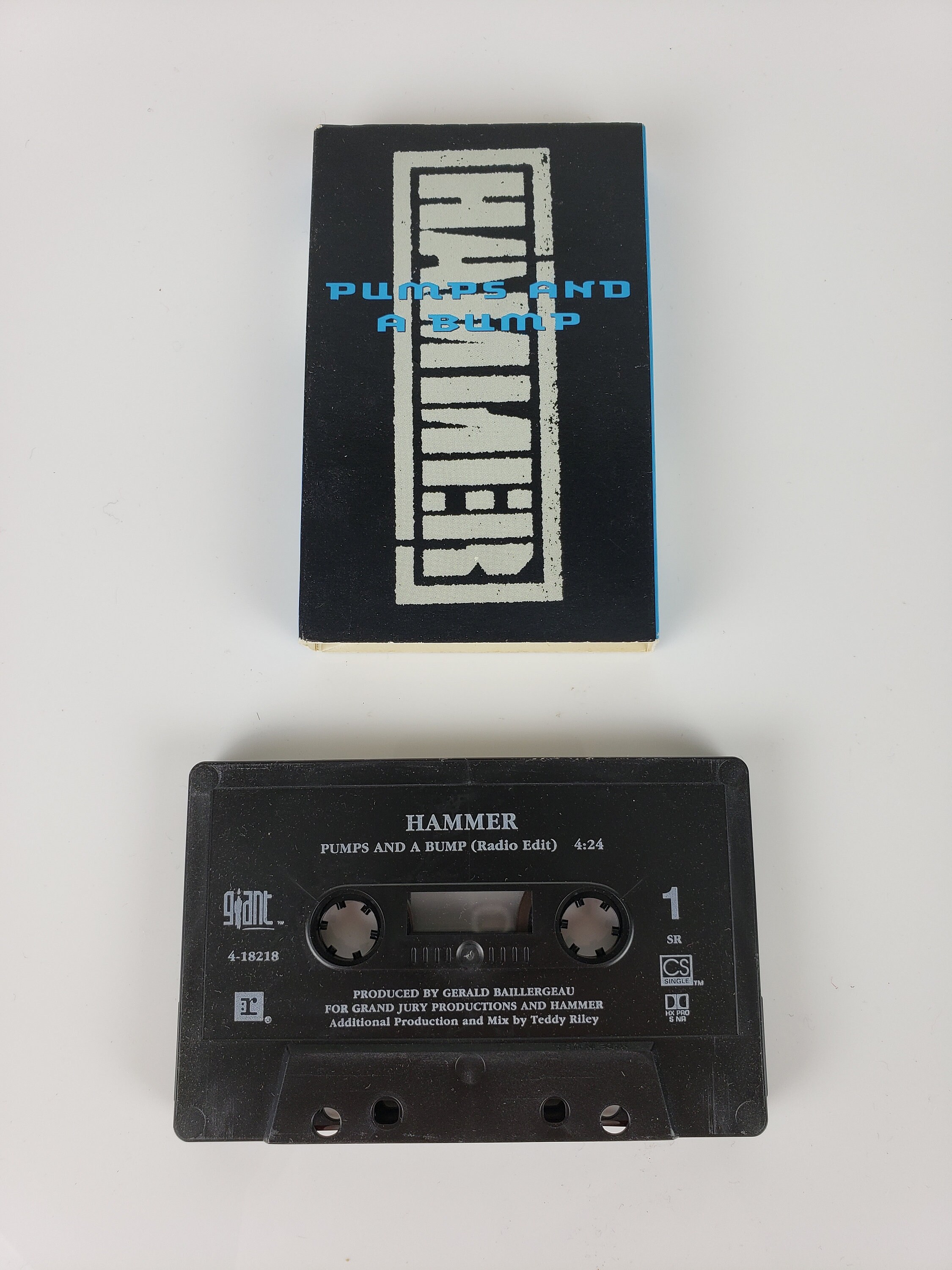 MC Hammer Pumps and A Bump Cassette Tape Single Rap Hiphop Etsy