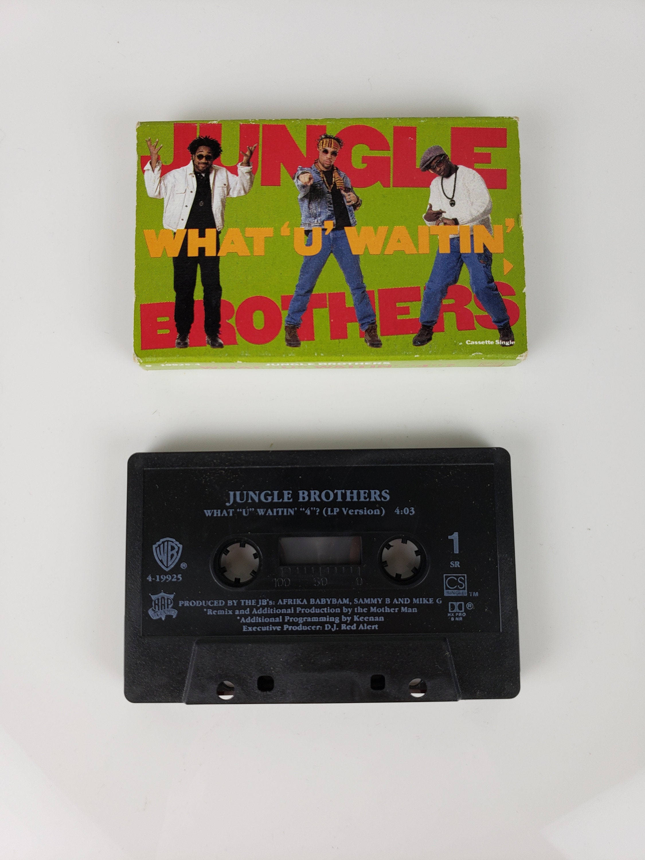 Jungle Brothers What 'u' Waitin' Cassette Tape Etsy