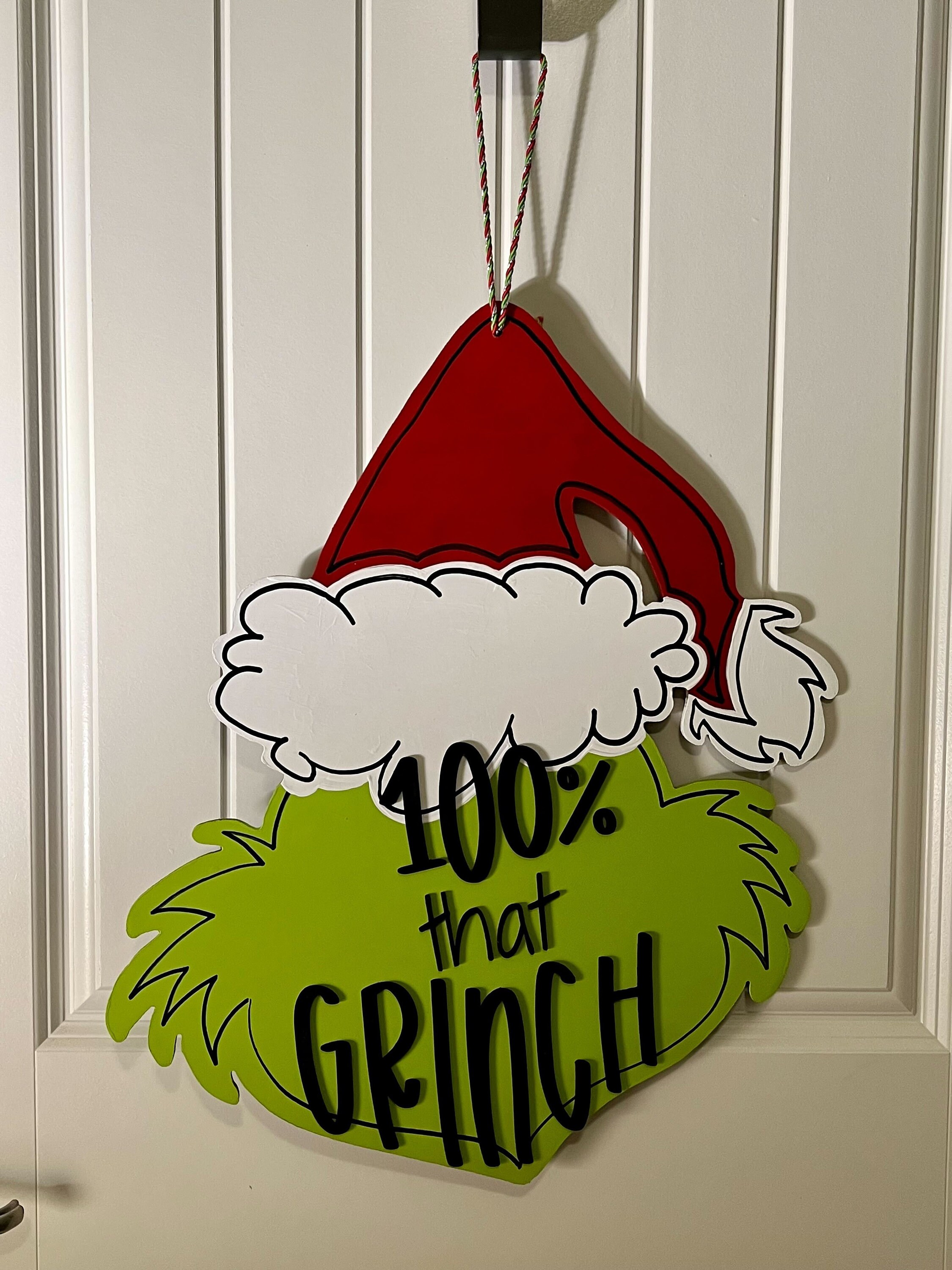 100 That Grinch Door Hanger Etsy