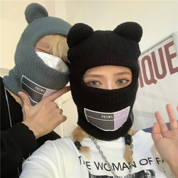 ski mask beanie with ears