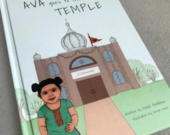 Ava gaat naar de tempel: Sikh Gurdwara-kinderboek