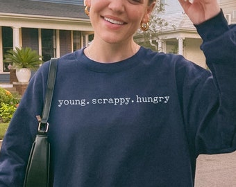 Junges Scrappy Hungry Sweatshirt: HAhamilton Broadway Musical-Fan Geschenk