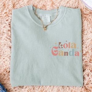 Lola Ganda Shirt, Lola Comfort colors shirt, Gift for Filipino Grandma, Lola Gift, Gift for Grandmother, Gift for Lola, Lola Shirt, Lola Tee
