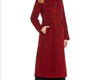 anne klein long jacket