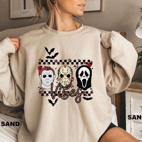 Horror crewneck sweatshirt hotsell