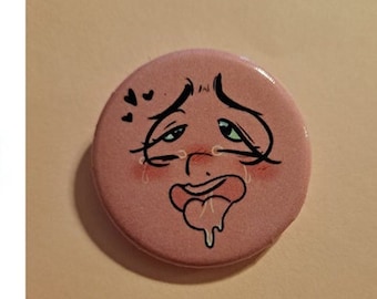 AHEGAO Face Pin