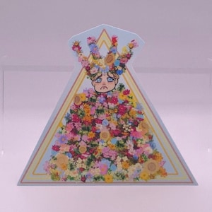 Midsummer Queen Vinyl Sticker - Laptop Decal
