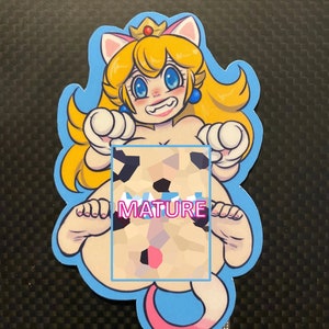 Neko Princess Vinyl Sticker - Laptop Decal