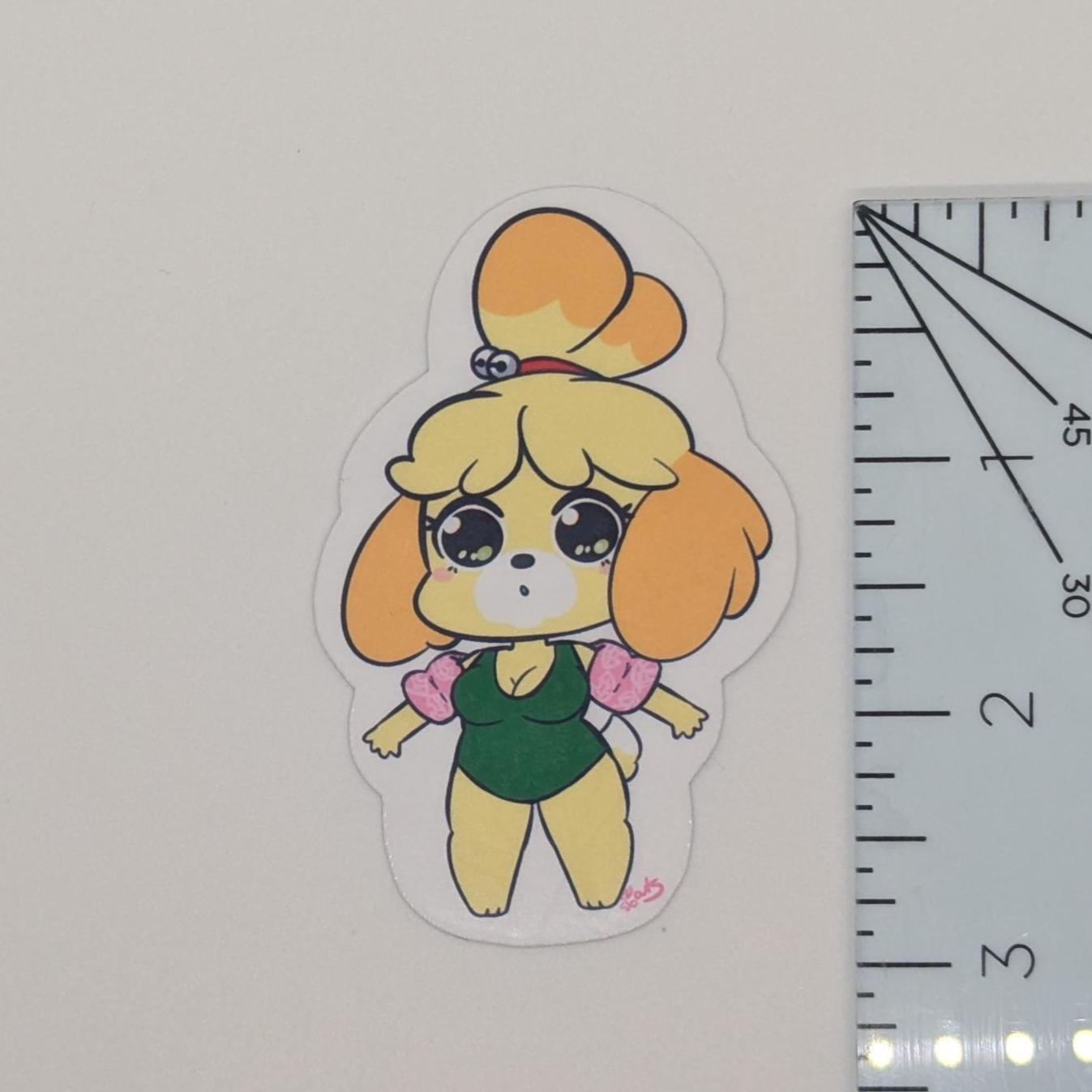 Isa Floaties Vinyl Sticker - Laptop Decal - Etsy