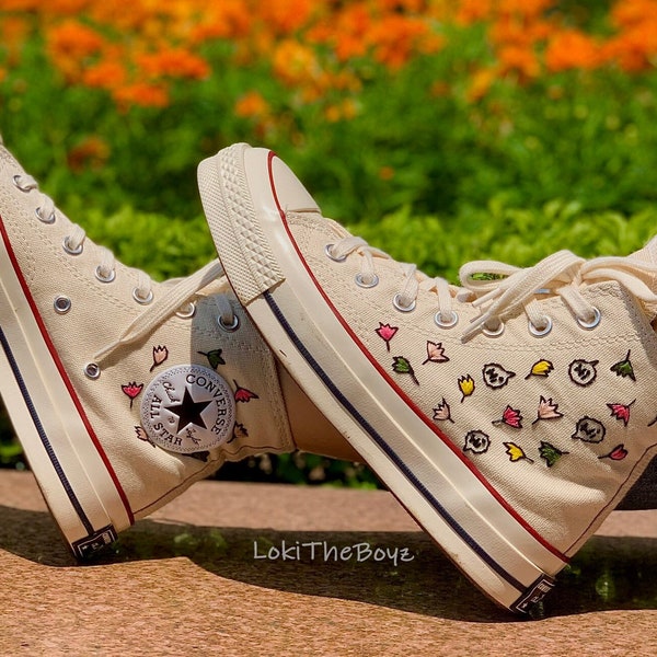 Heartstopper Converse Shoes Etsy