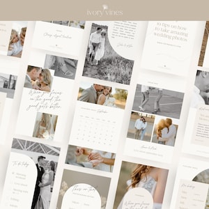 Neutral Instagram Story Templates for Canva | Photographer Instagram Templates | Social Media Story for Family and Newborn Photographers