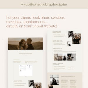 Aesthetic Showit Booking Page Template Appointment Scheduling Page Aesthetic Showit Booking Page Template Appointment Scheduling Page