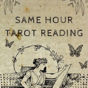 Gleicher Tag Gleiche Stunde Lesung | Professionelle Tarot-Lesung | Hohe Genauigkeit | Limitiert: Nur 5 Fragen pro Tag