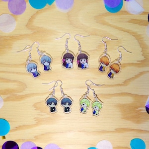 The Anime with Cursed Zodiac Members |Basket of Fruits| Gold Anime Earrings