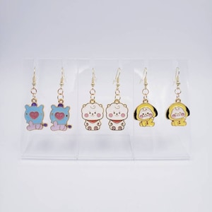 Gold BTS Earrings