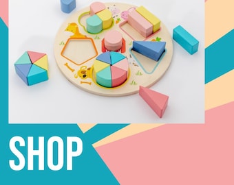 Montessori baby toys, puzzles for kids, wooden puzzle, puzzle for toddlers, first toy, Jigsaw puzzle, montessori toddler, beginner’s puzzle