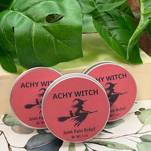 Achy Witch Herbal Salve - Nettle, Arnica, St. Johns Wort