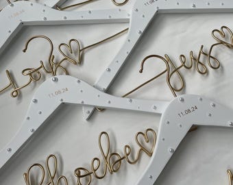 Bridal Hanger, wedding hanger, bride hanger,  gift for bride, luxury bride