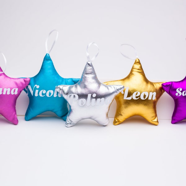 Personalized Christmas Ornaments Handmade Fabric Etsy UK