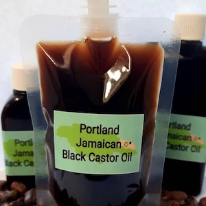 Jamaican Black Castor Oil. 100% Pure & NATURAL. Vegan, Organic. 50-100ml