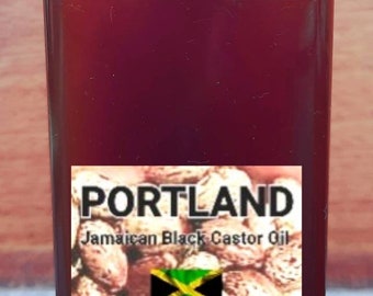 Pure Jamaican Black Castor Oil from Portland Jamaica 50-100ml (with 100ml Glass Bottle Option)