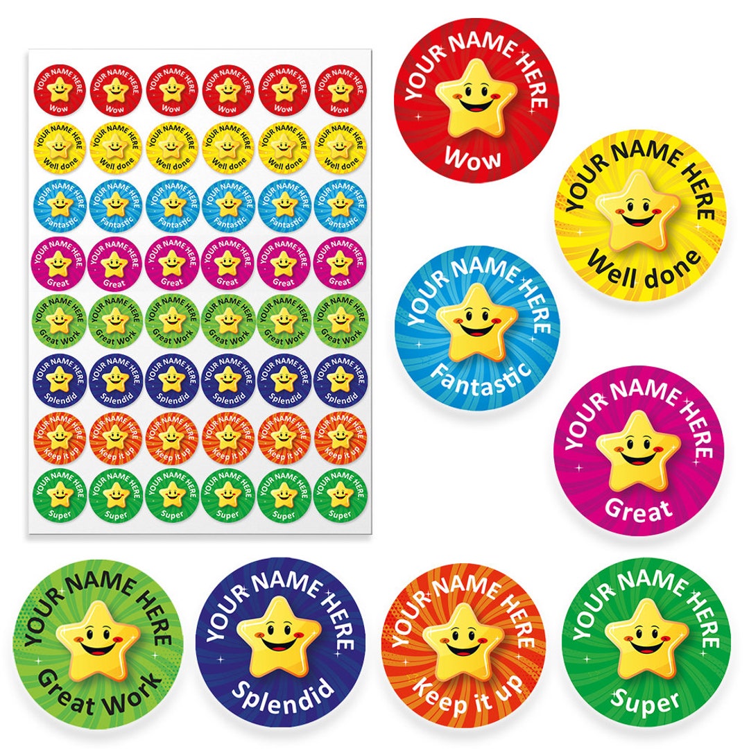 144 Sngng Superstar 30 Mm Reward Stckers For Teachers, Parents And - View #2