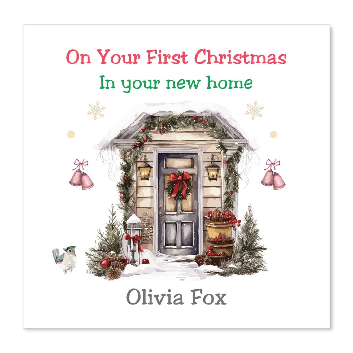 2024 New Home Christmas Ornament, 1st Christmas In Our New Home 2024, 2