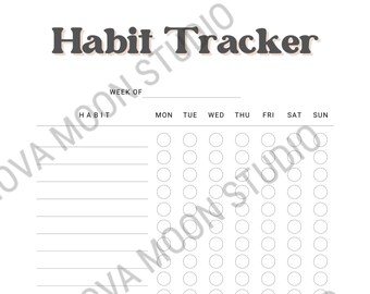 Traqueur d'habitudes