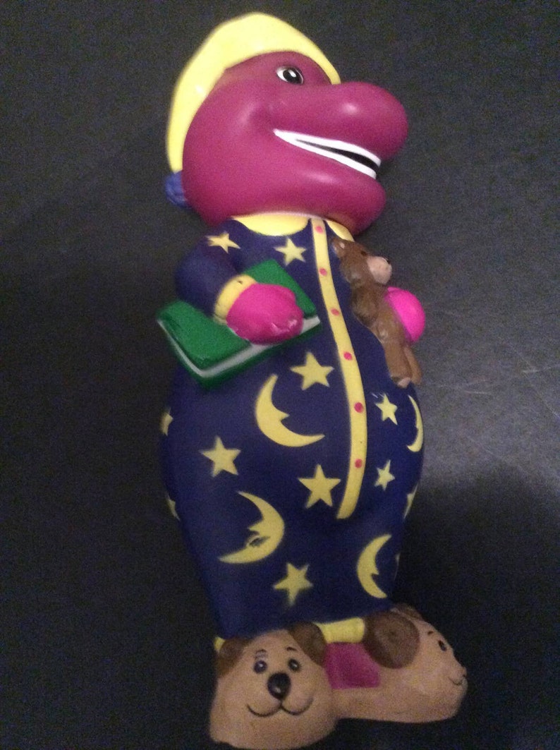 1999 Barney the Purple Dinosaur Bubble Bath Plastic Bottle Etsy