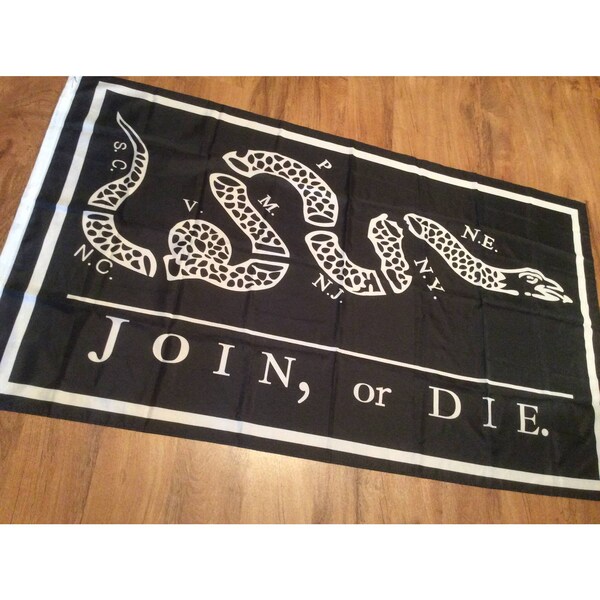 Rattlesnake Flag Etsy