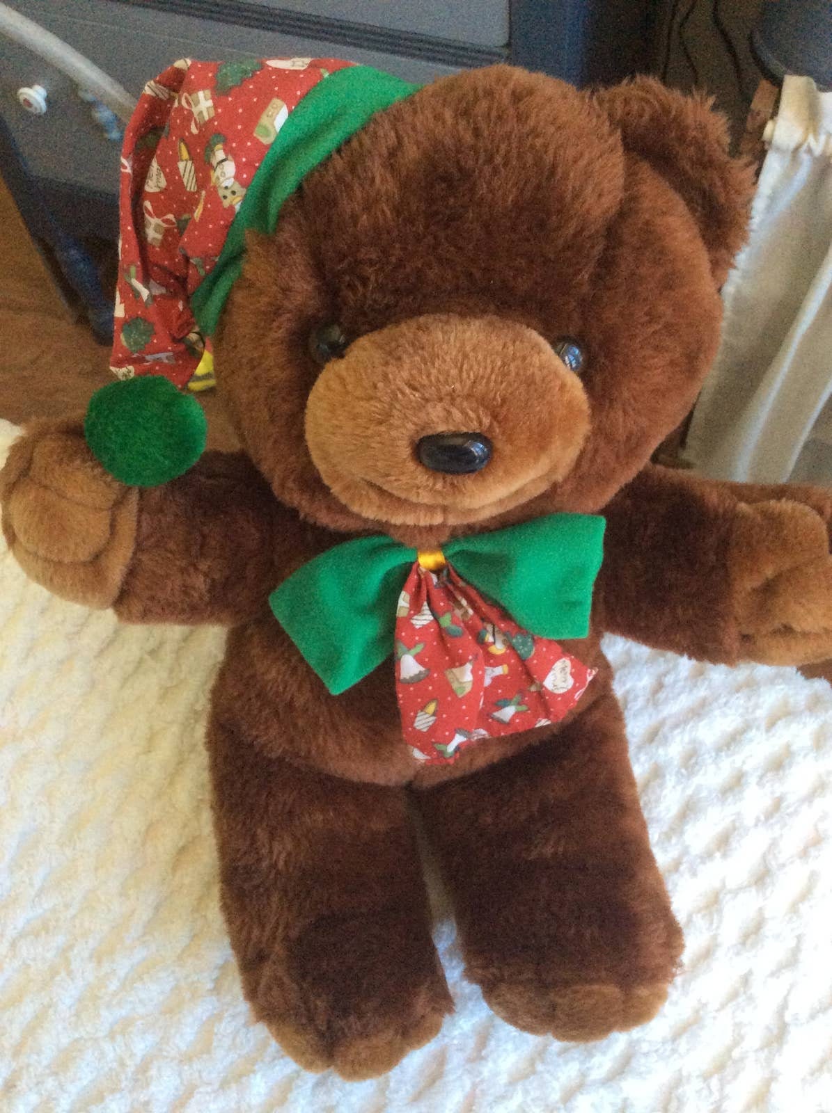 1987 christmas bear