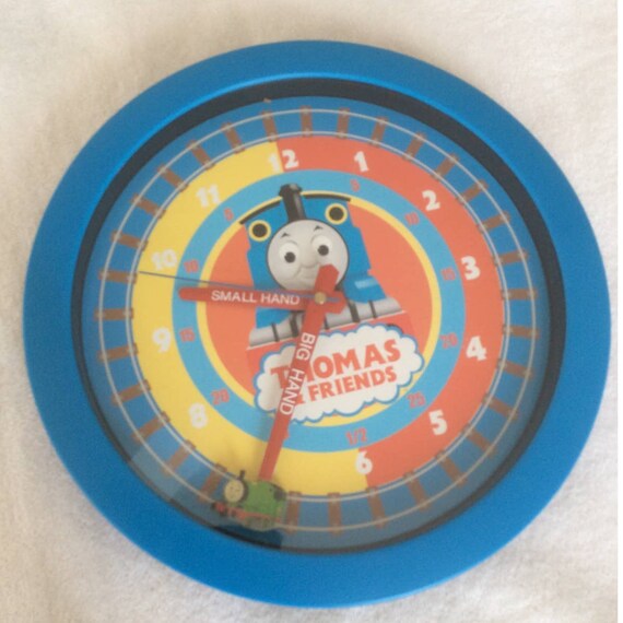 Thomas the Train and Friends Wall Clock Children's Room Etsy