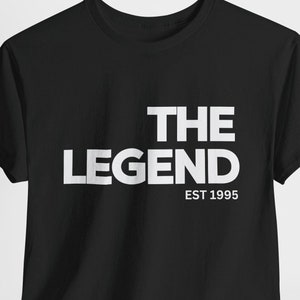 Gift for 30th Birthday T-Shirt | Man Woman | 30 Years | The Legend Est 1995 - Shirt