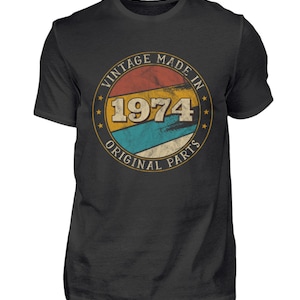 45th Birthday Gift Retro Vintage 1974 T-Shirt Men Women 45th Birthday Gift Retro Vintage 1974 T-Shirt Men Women