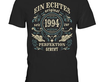 T-Shirt Geschenk zum 30. Geburtstag 30 Jahre Ein Echtes Original 1994 Geburtstagsgeschenk