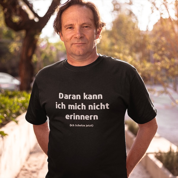 Ich Scholze Jetzt|T-Shirt mit Spruch|Sprüche|lustiges Geschenk| Politik Geschenkidee Frauen Männer|Shirt