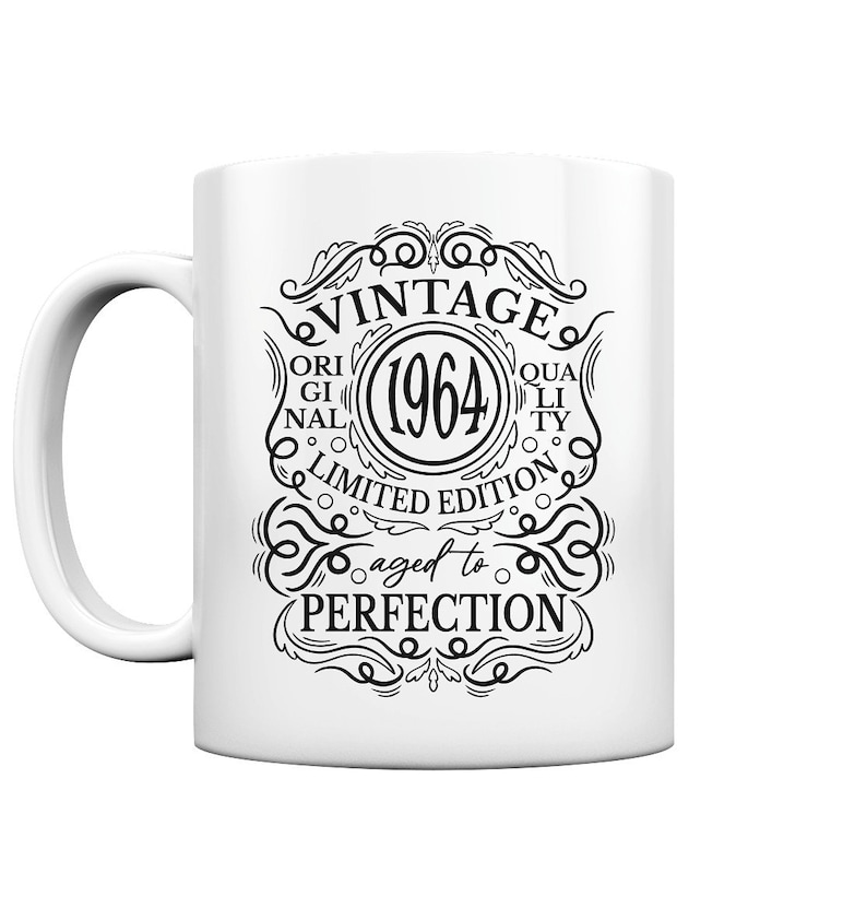 Mug Gift For 60th Birthday Man Woman 60 Years Vintage 1964 Limited mug-gift-for-60th-birthday-man-woman-60-years-vintage-1964-limited