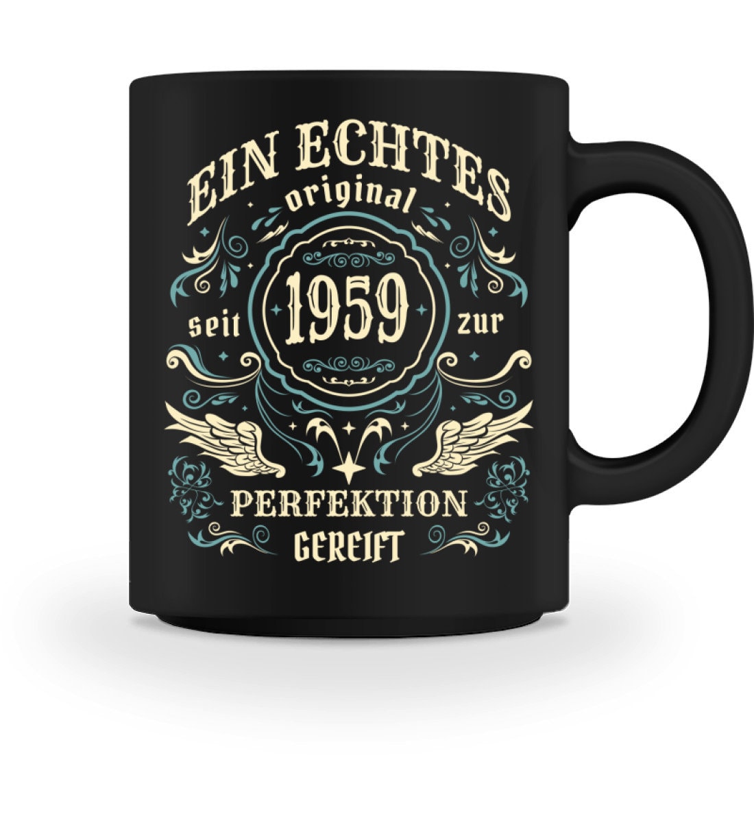Kaffee Tasse/Becher Geschenk 65. Geburtstag Mann Frau 65 Jahre Ein Echtes Original 1959