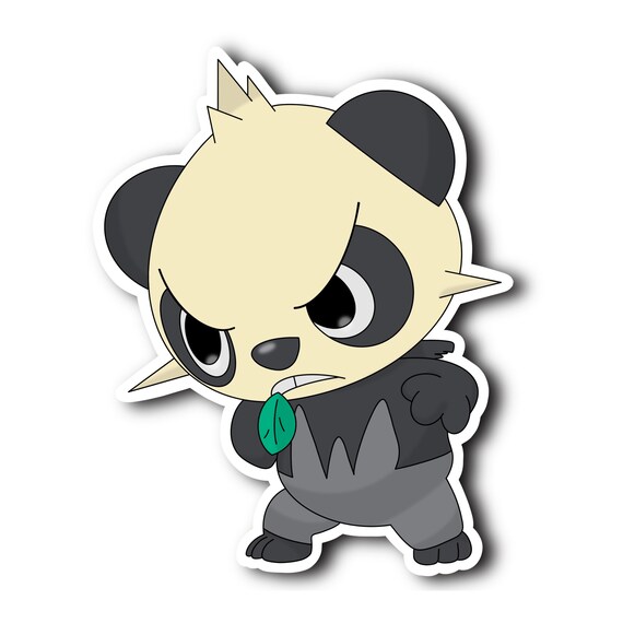 Fighting Pancham Panda Bear Vinyl Pokemon Pkmn Videogame Etsy Ireland