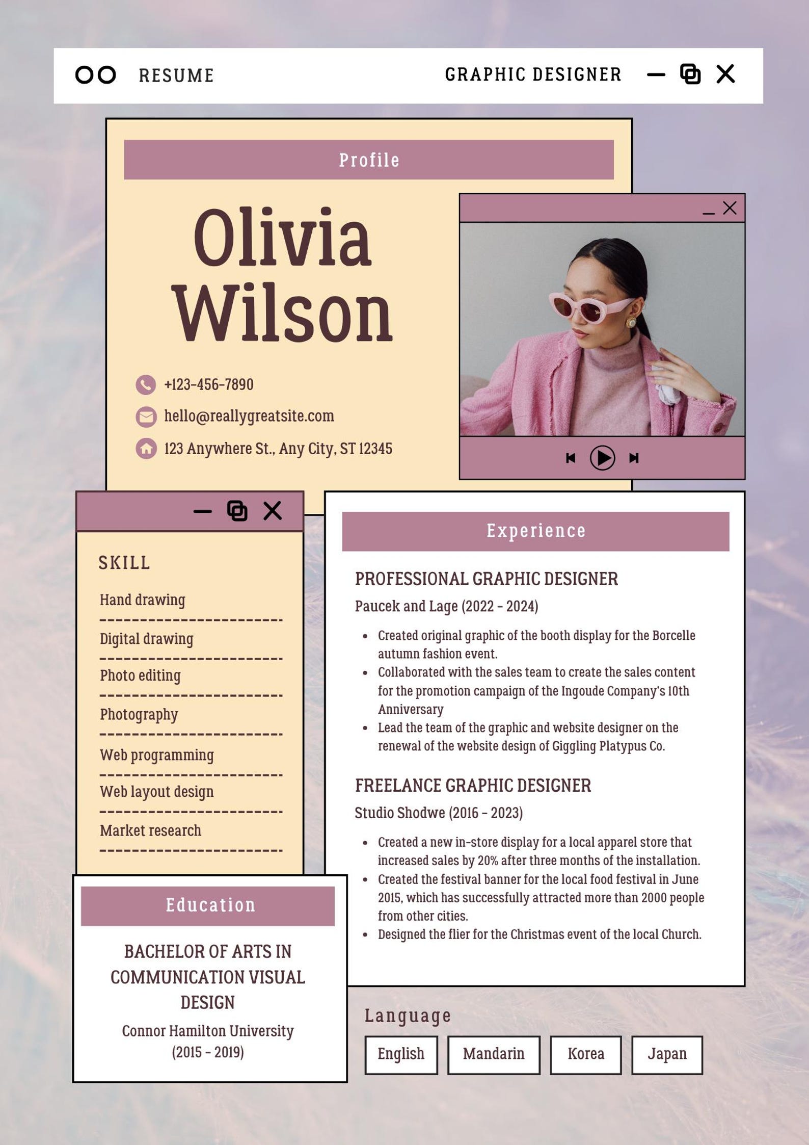 RESUME TEMPLATES Etsy
