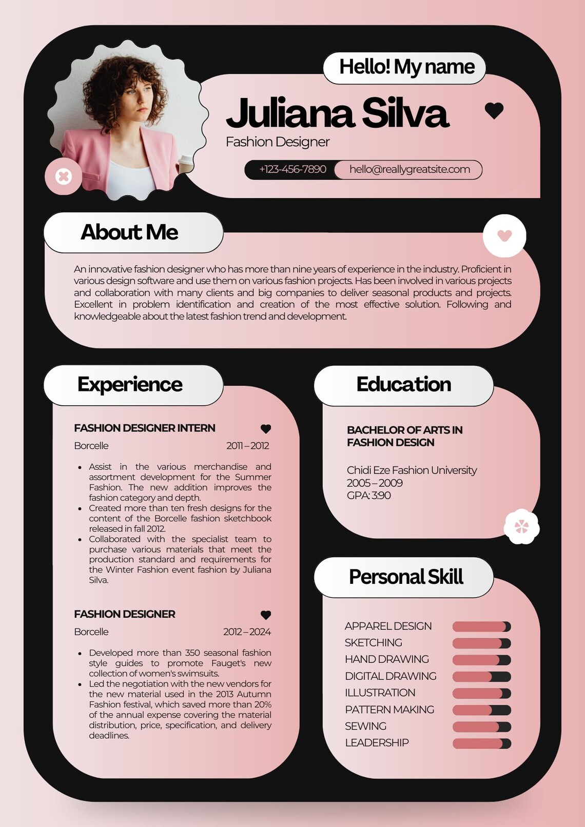 RESUME TEMPLATES Etsy