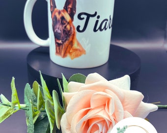 personalized dog mug