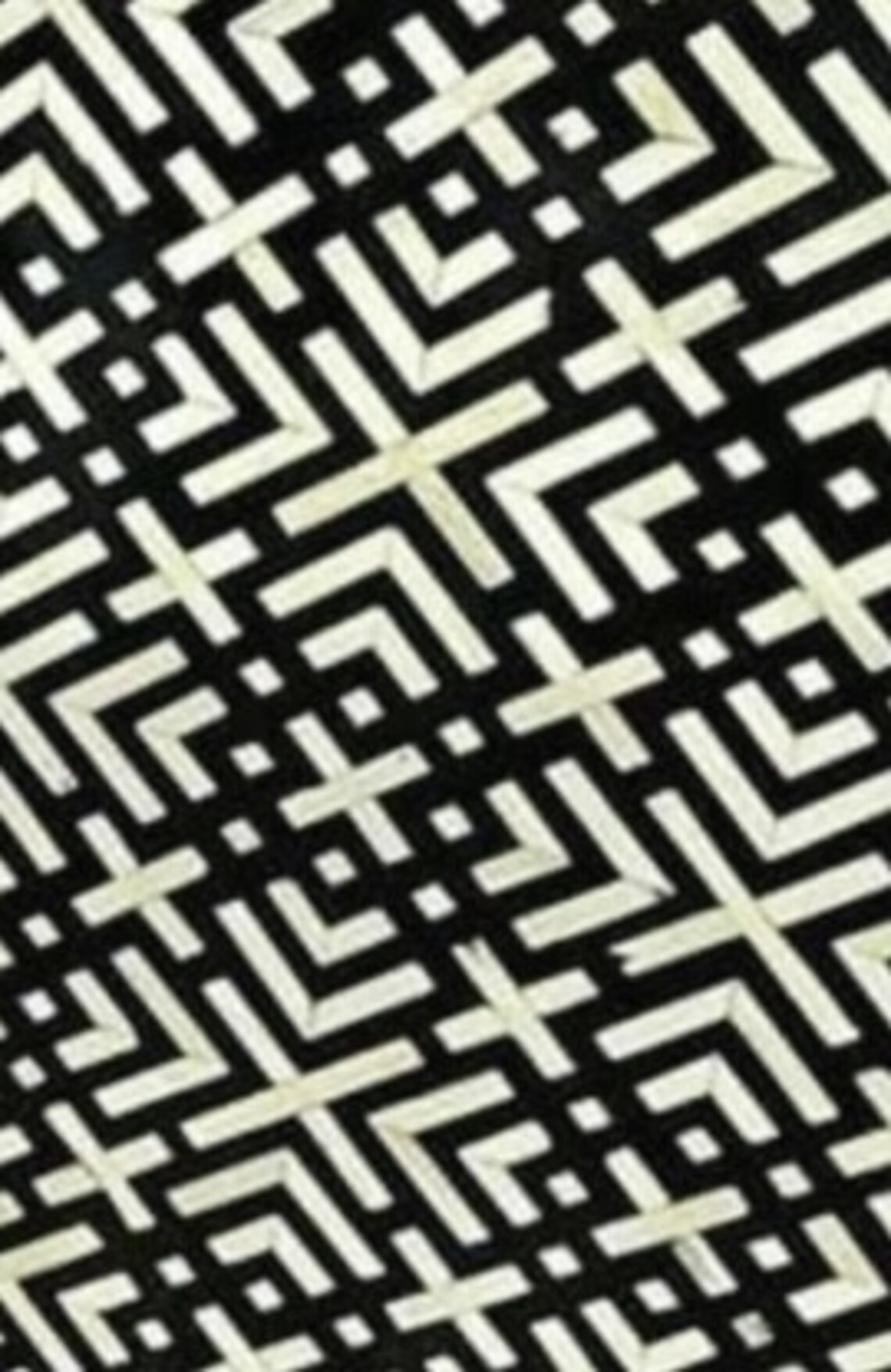 Bone Inlay B&W Patterned Table Top Customisable Table Tops - Etsy