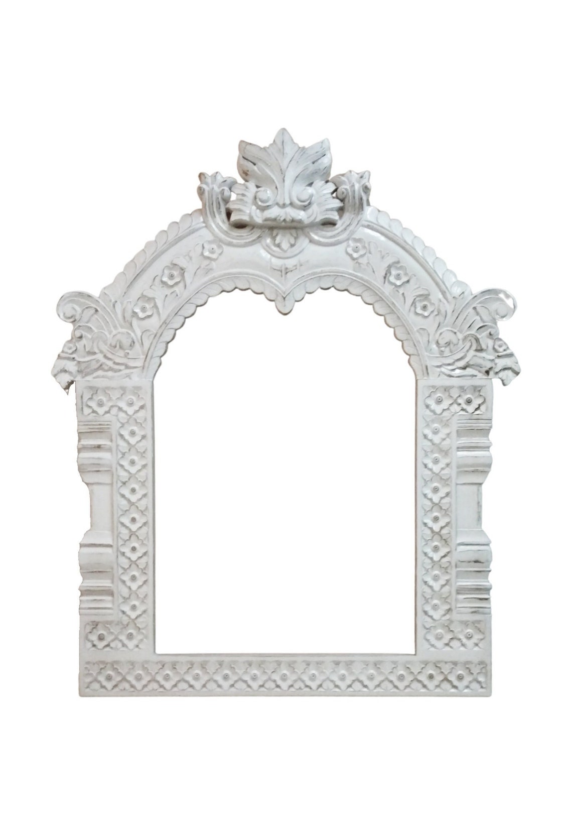 Wooden Hand Carved Wall Mirror Frame Etsy