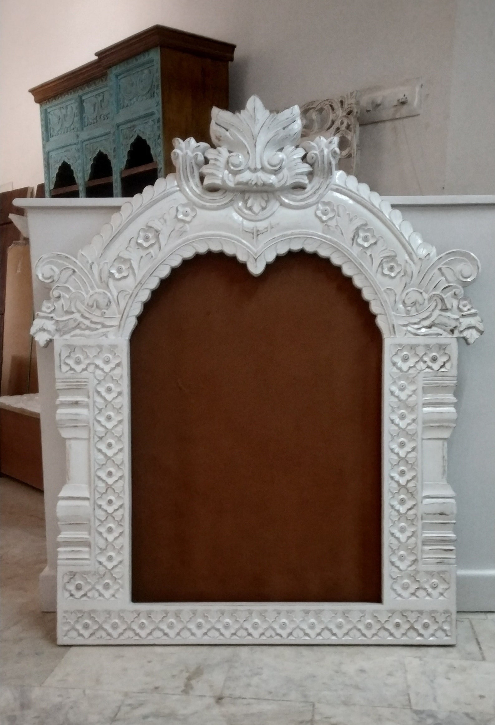 Wooden Hand Carved Wall Mirror Frame Etsy