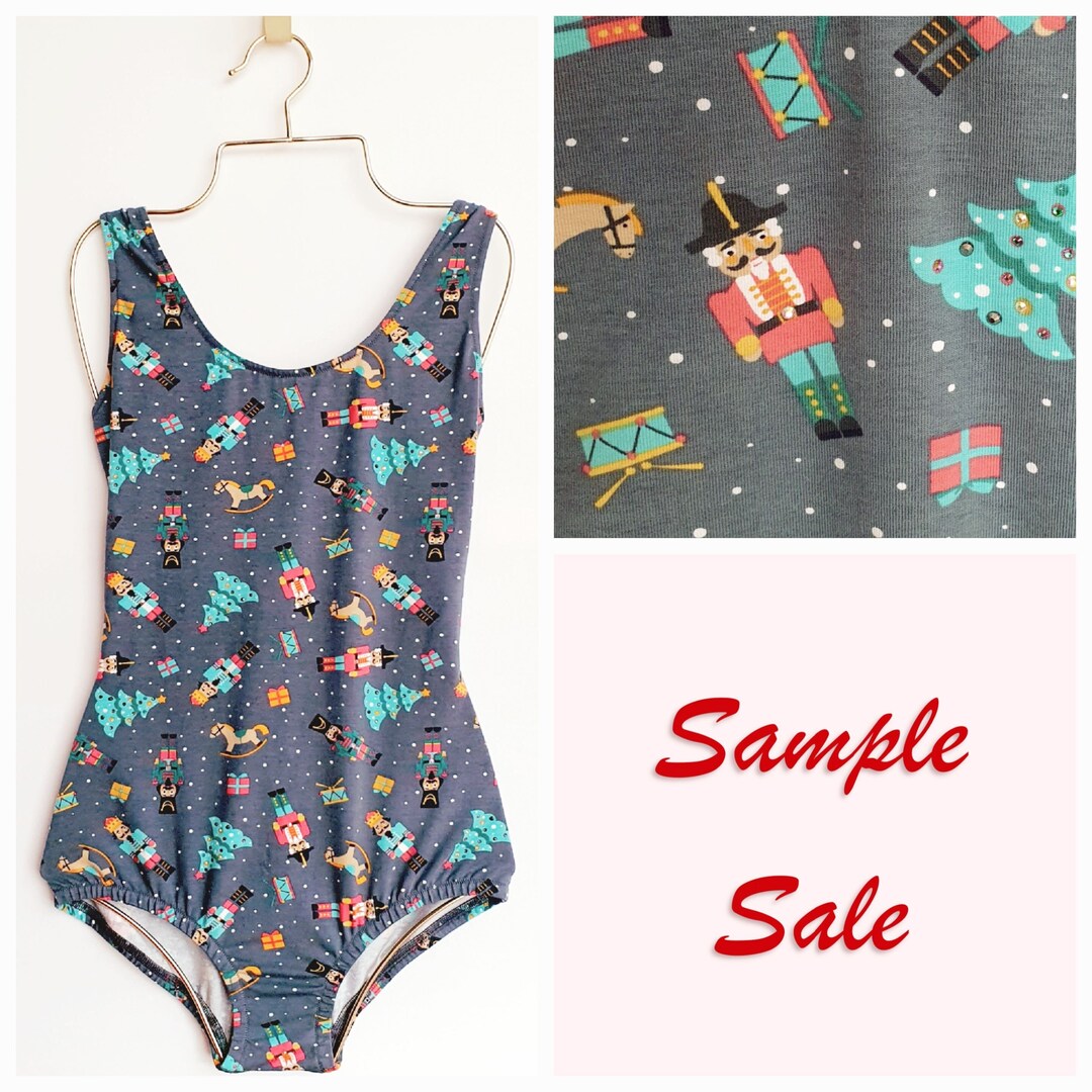 Sample Sale Nutcracker Leotard Dancewear Sample Christmas Theme Ballet