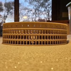 3D Printed Colosseum Model | Rome Landmark Decor